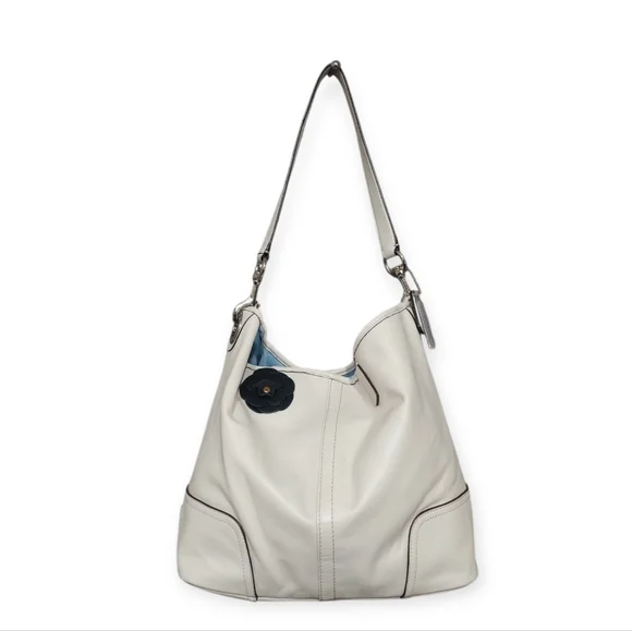 Coach Vintage Leather Slouchy Shoulder Bag EUC - Picture 2 of 11